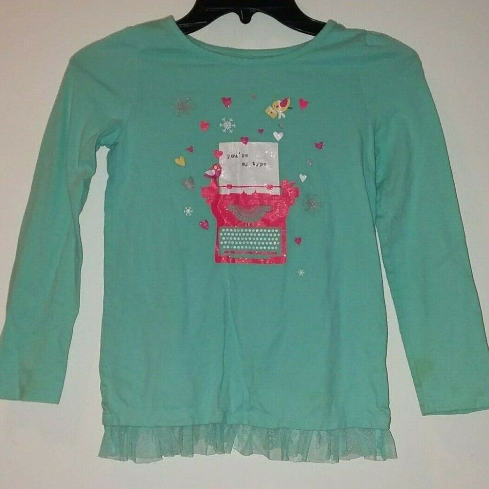 Faded Glory Girls Long Sleeve Shirt Size 8